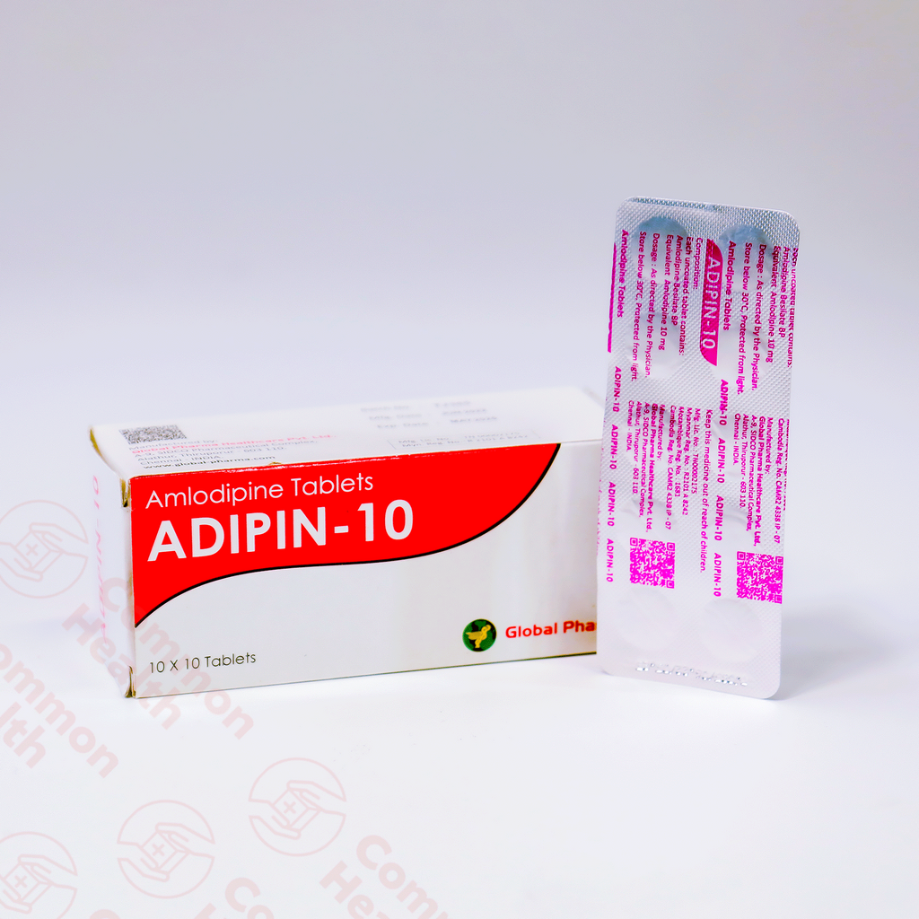 Adipin-10 (10 tablets) – Common Health Myanmar