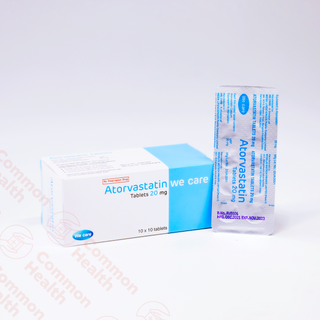 Atorvastatin Wecare 20 (10 tablets)