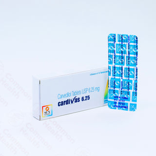 Cardivas 6.25 (10 tablets)