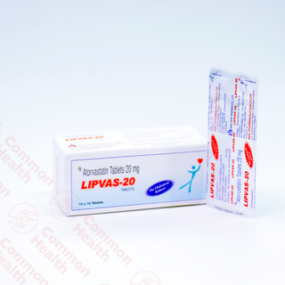 Lipvas 20 (10 tablets)