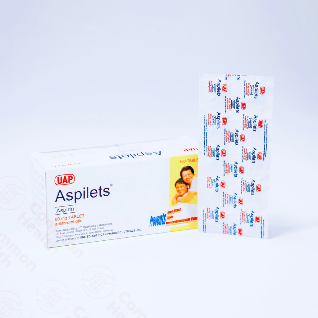 Aspilets 80 (10 tablets) – Common Health Myanmar