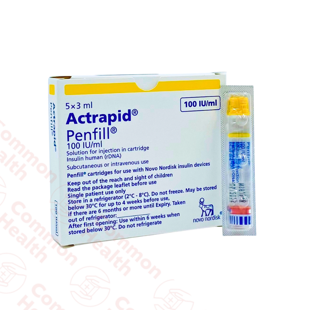 Actrapid Penfill (3 ml) – Common Health Myanmar