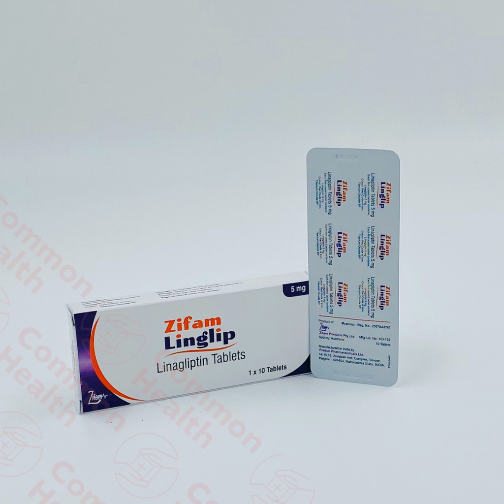 Ling Tablet Linglip 5 (10 tablets) – Common Health Myanmar