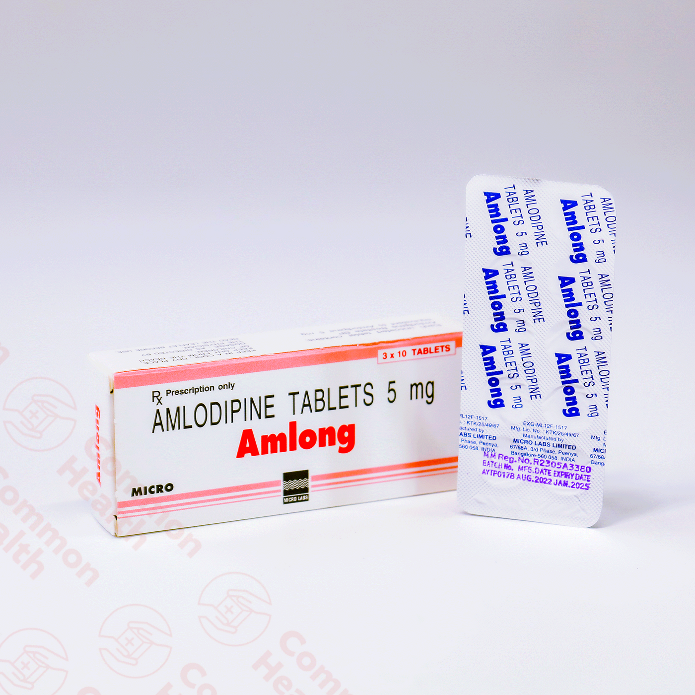 Amlong-5 (10 tablets) – Common Health Myanmar