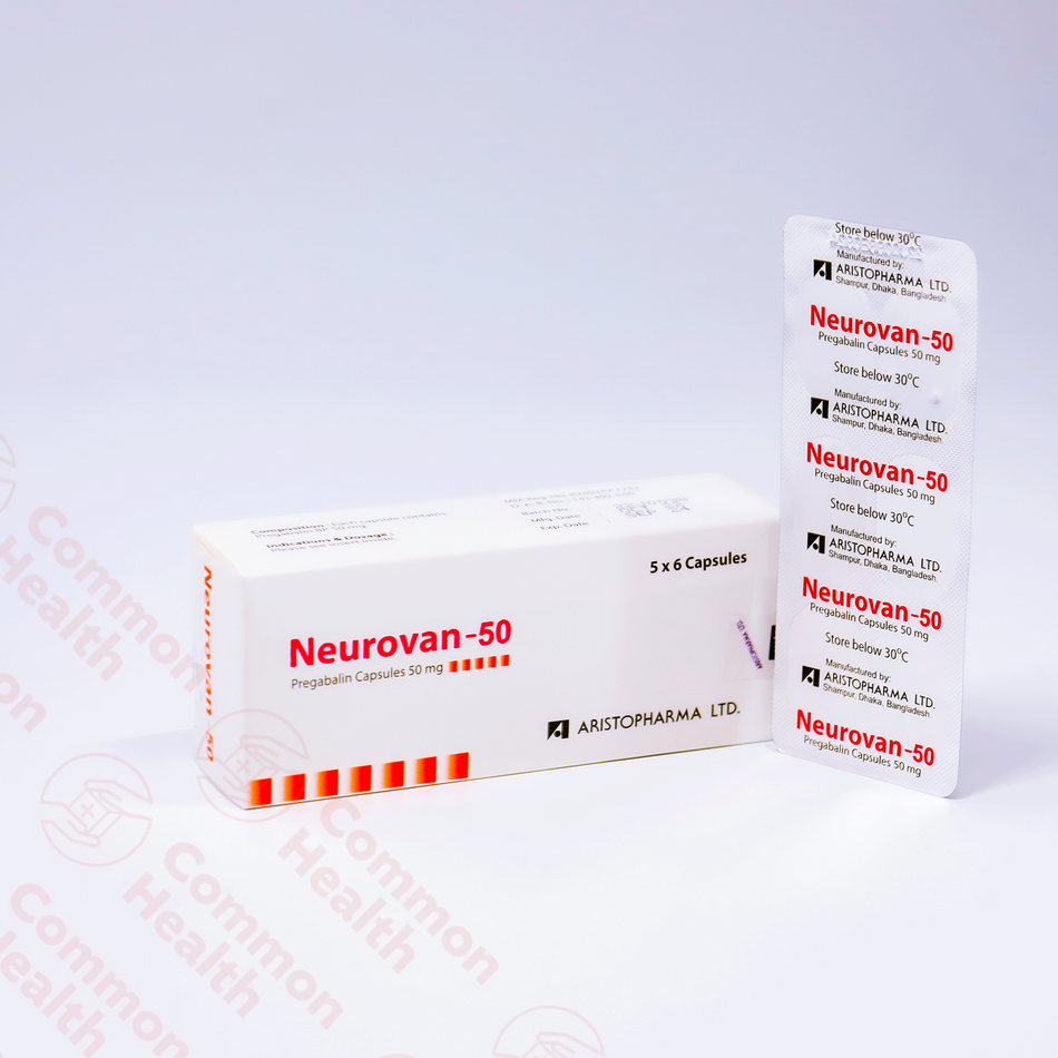 Neurovan 50 (6 capsules) – Common Health Myanmar