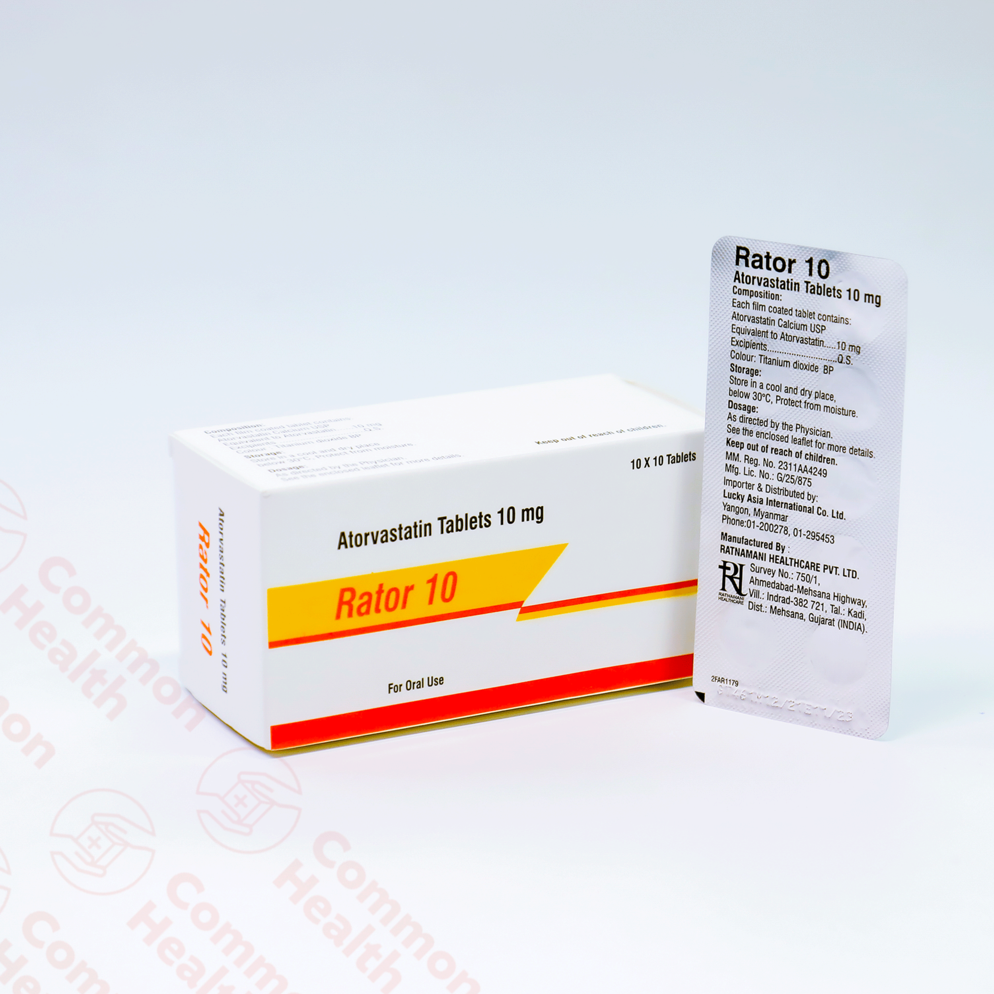 Meaning Rator Rator 10 (10 tablets) – Common Health Myanmar