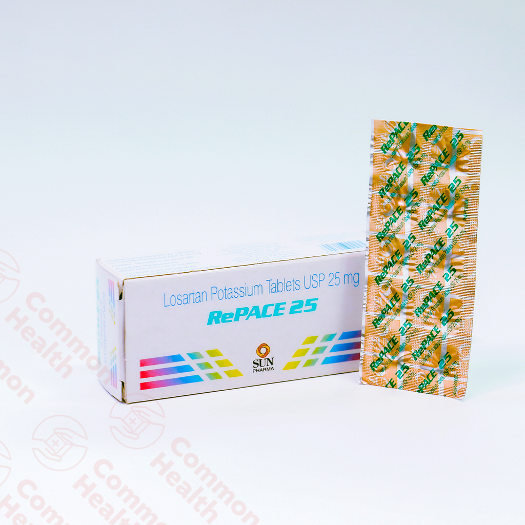 Repacet Repace 25 (10 tablets) – Common Health Myanmar