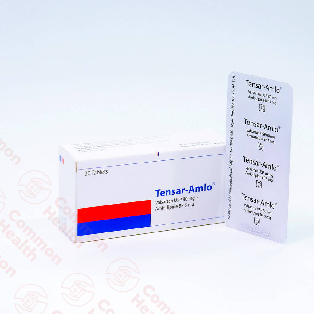 Tensar-Amlo (6 tablets) – Common Health Myanmar