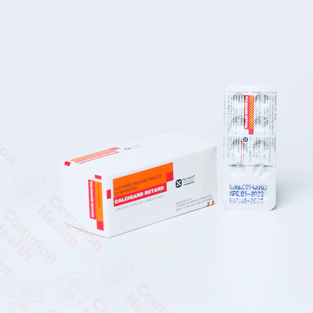 Calcigard Retard (10 tablets) – Common Health Myanmar